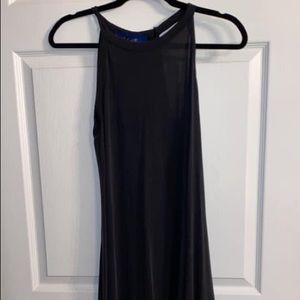 Black T-shirt dress